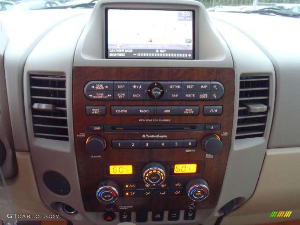 2011 Nissan Titan SL Crew Cab Controls Photo #38692370