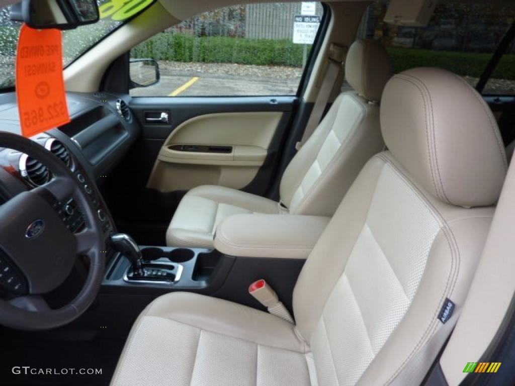Camel Interior 2008 Ford Taurus X Eddie Bauer AWD Photo #38692722
