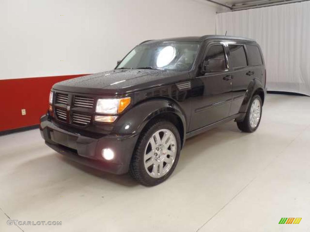 Brilliant Black Crystal Pearl 2010 Dodge Nitro SXT Exterior Photo #38692782