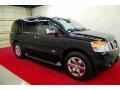 2009 Galaxy Black Metallic Nissan Armada LE  photo #1