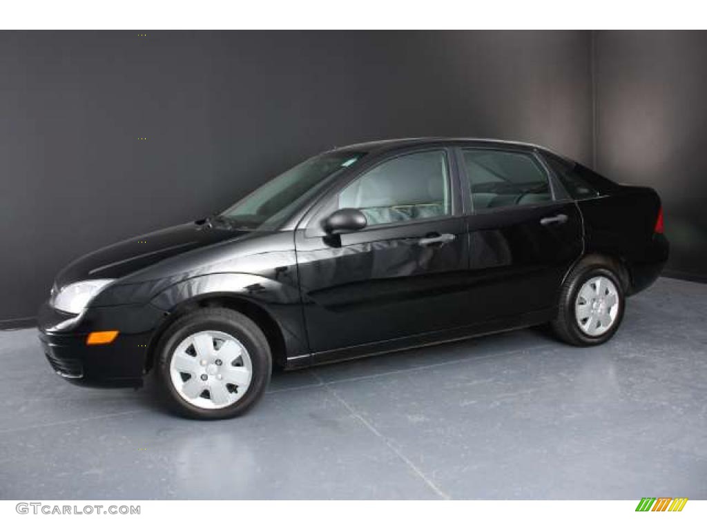 Liquid Grey Metallic 2007 Ford Focus ZX4 SE Sedan Exterior Photo #38695006