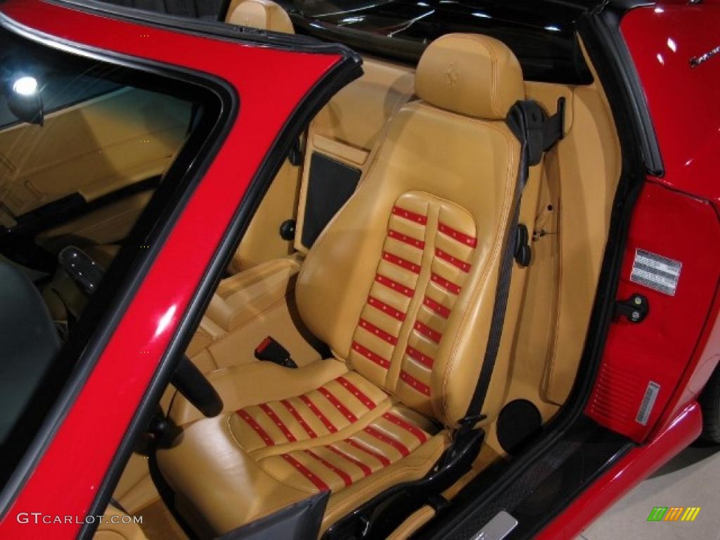 Tan Interior 2005 Ferrari 575 Superamerica Roadster F1 Photo #38695830