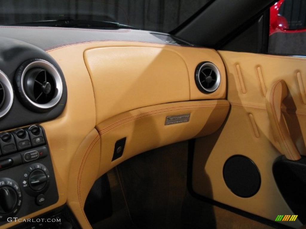 Tan Interior 2005 Ferrari 575 Superamerica Roadster F1 Photo #38695966