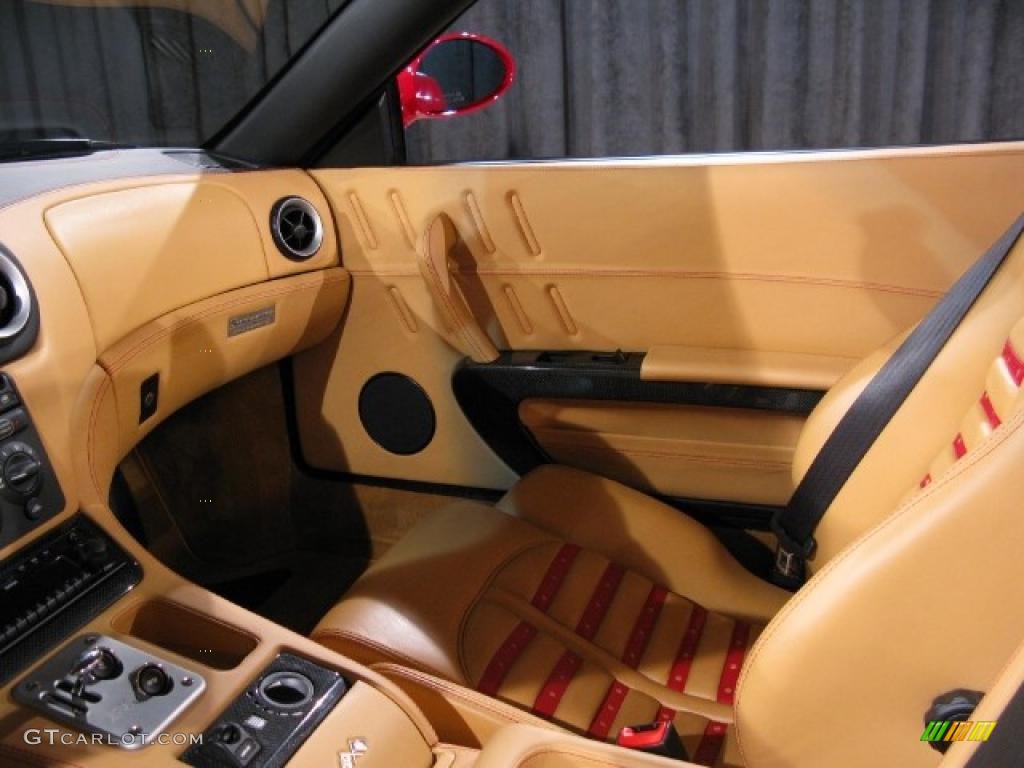 Tan Interior 2005 Ferrari 575 Superamerica Roadster F1 Photo #38695977