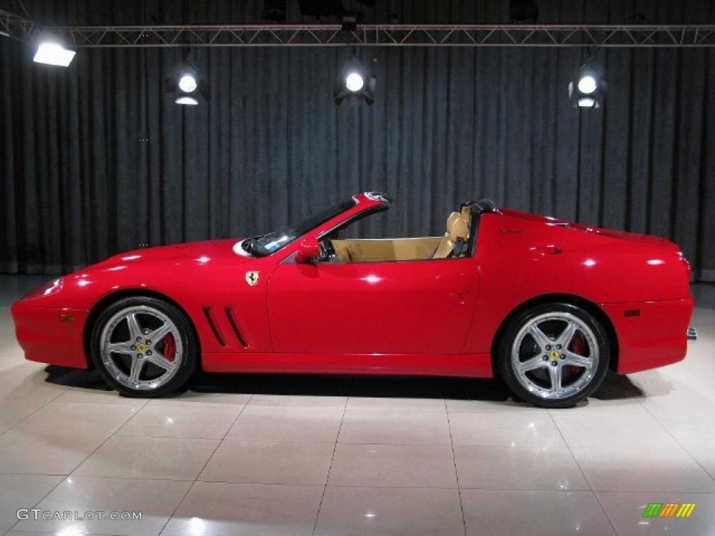 Rossa Corsa (Red) 2005 Ferrari 575 Superamerica Roadster F1 Exterior Photo #38696114