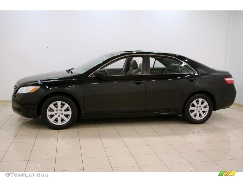 2008 Camry XLE V6 - Black / Ash photo #4