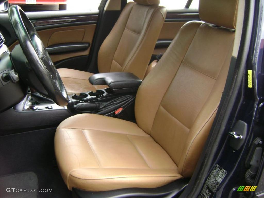 Natural Brown Interior 2003 BMW 3 Series 325xi Sedan Photo #38697807