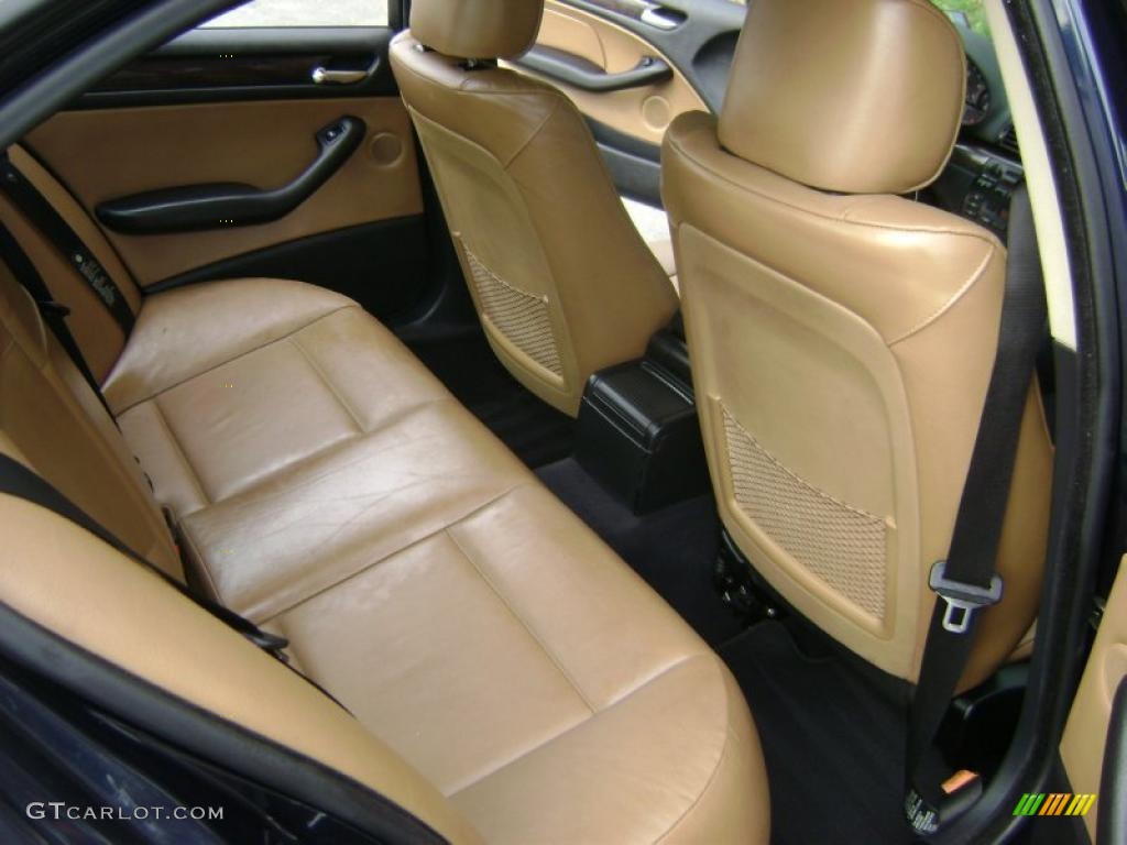 Natural Brown Interior 2003 BMW 3 Series 325xi Sedan Photo #38697875