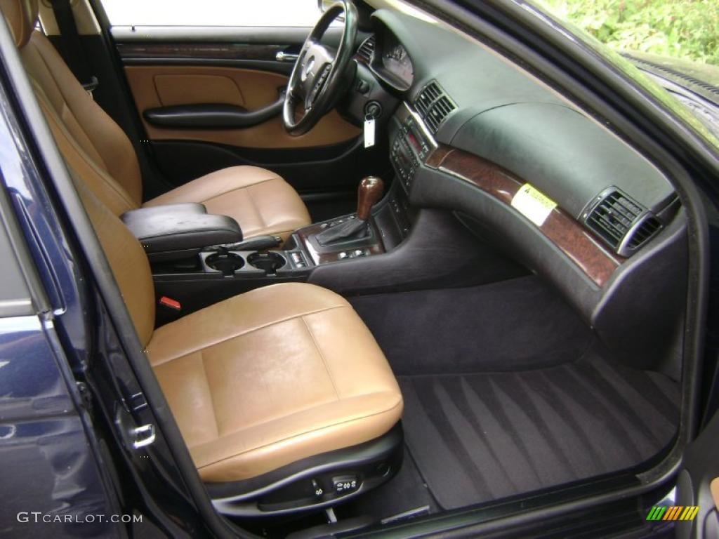 Natural Brown Interior 2003 BMW 3 Series 325xi Sedan Photo #38697887