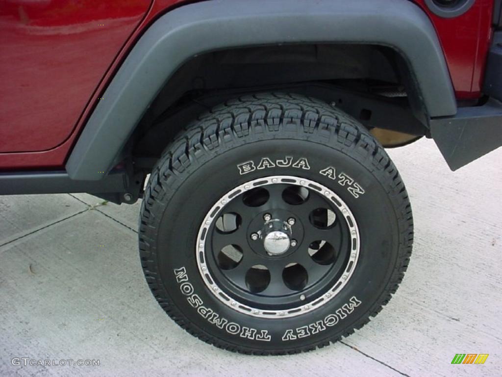 2008 Jeep Wrangler Unlimited Rubicon 4x4 Custom Wheels Photo #38697939