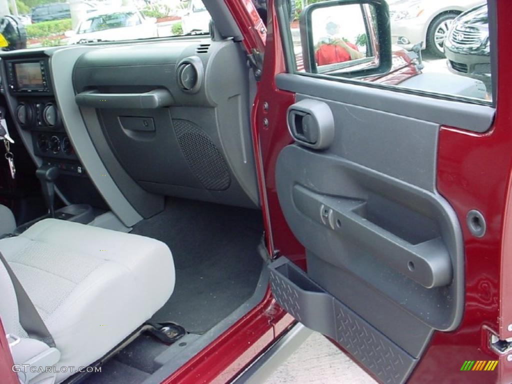 Dark Slate Gray/Med Slate Gray Interior 2008 Jeep Wrangler Unlimited Rubicon 4x4 Photo #38698095