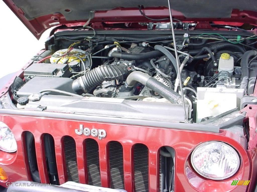 2008 Jeep Wrangler Unlimited Rubicon 4x4 3.8 Liter SMPI OHV 12-Valve V6 Engine Photo #38698231