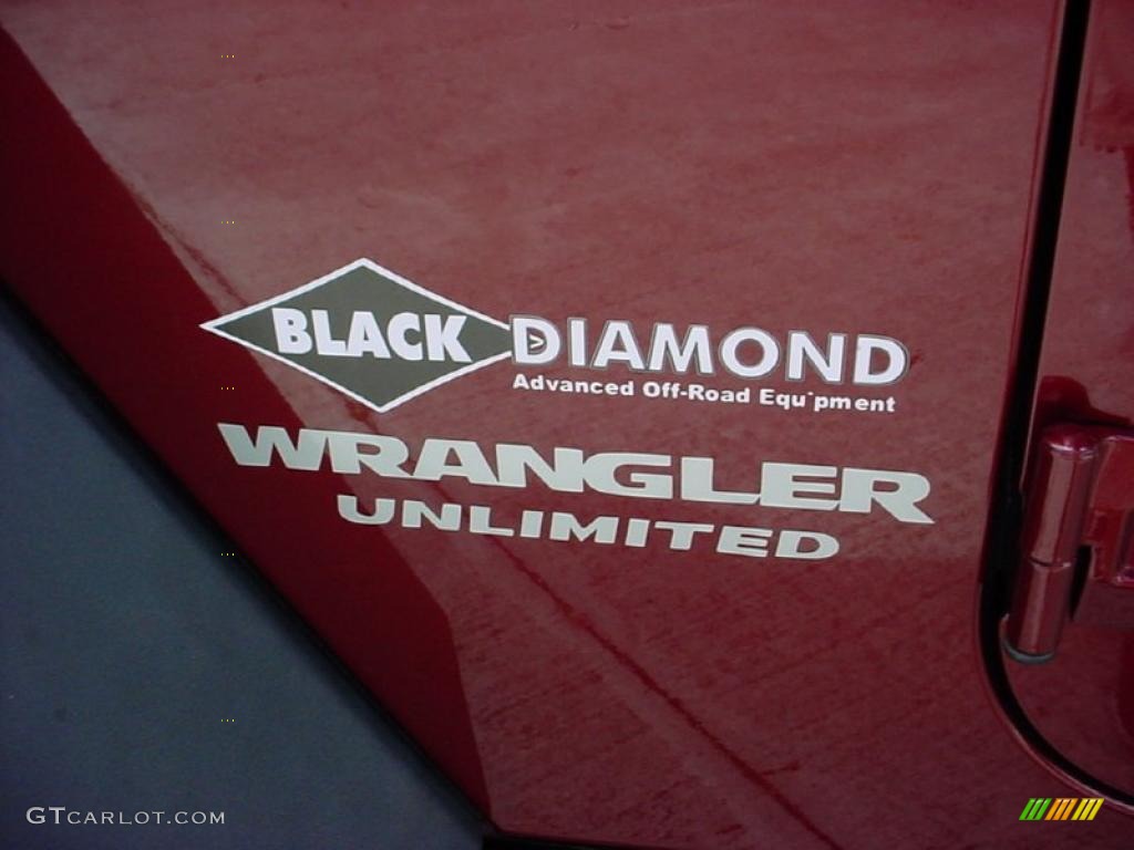 2008 Jeep Wrangler Unlimited Rubicon 4x4 Marks and Logos Photo #38698251
