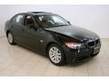 2007 Black Sapphire Metallic BMW 3 Series 328xi Sedan  photo #1