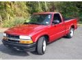 Dark Cherry Red Metallic 2003 Chevrolet S10 LS Regular Cab