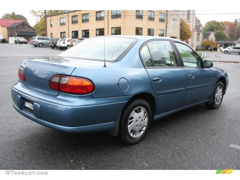 1998 Malibu Sedan - Medium Opal Blue Metallic / Light Gray photo #6