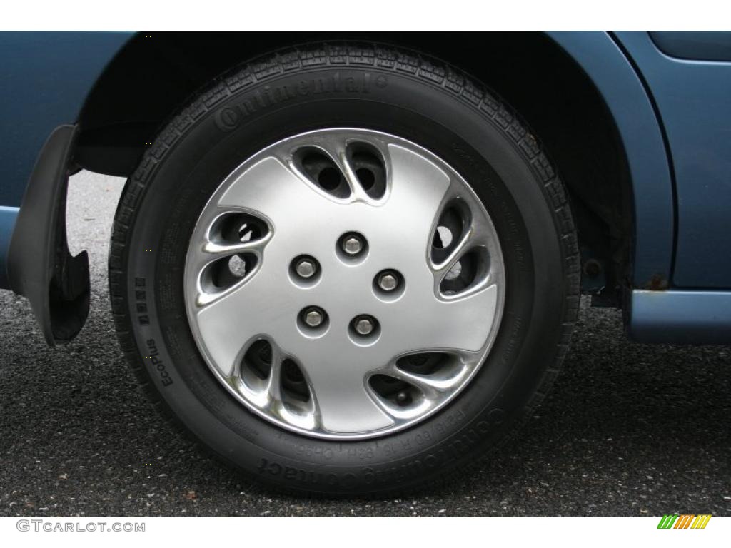 1998 Malibu Sedan - Medium Opal Blue Metallic / Light Gray photo #10