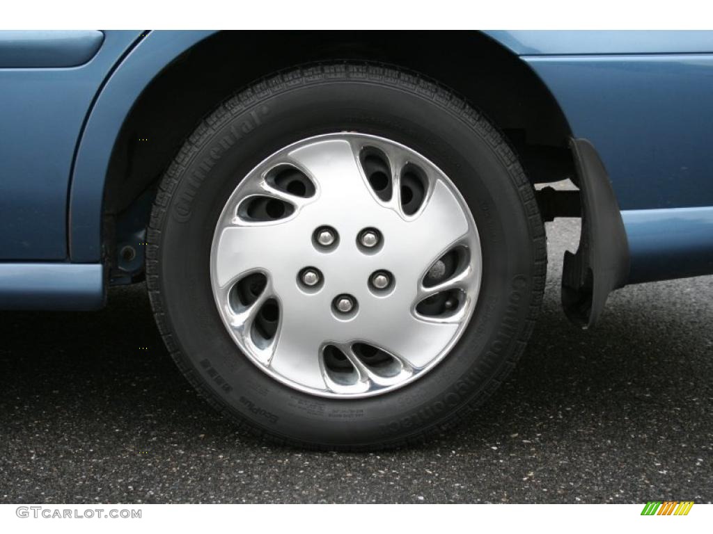 1998 Malibu Sedan - Medium Opal Blue Metallic / Light Gray photo #11