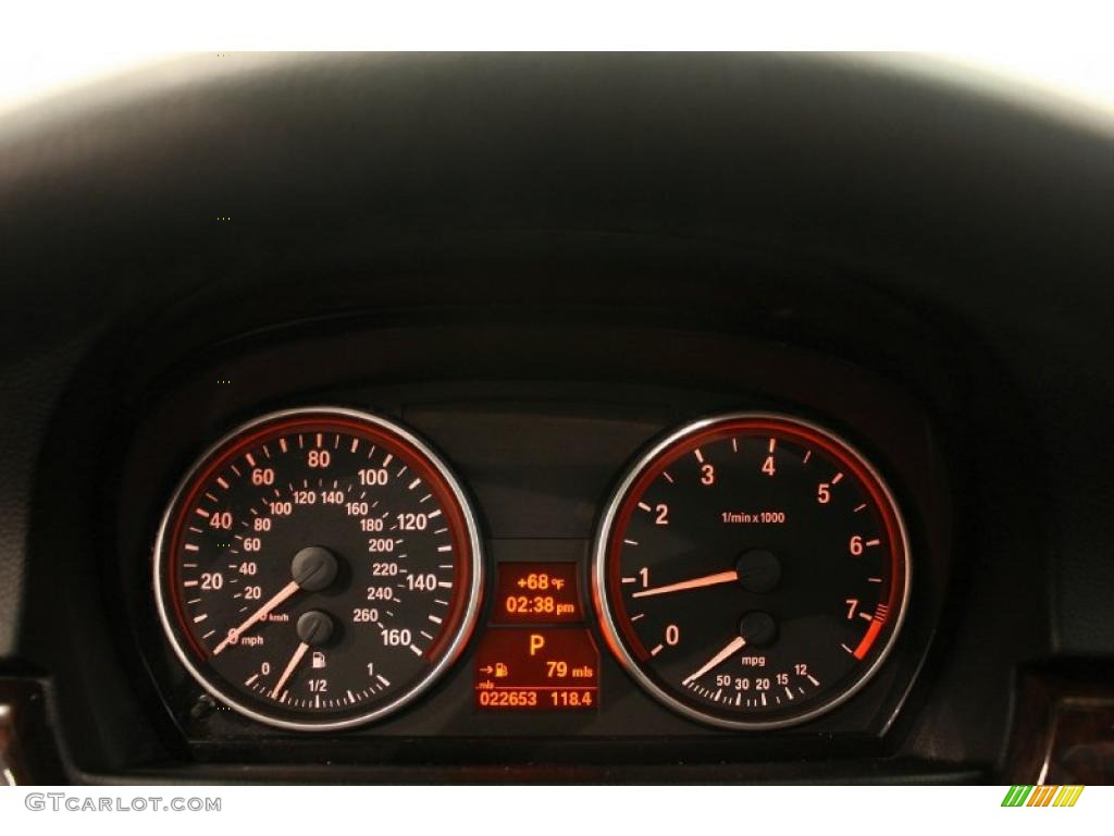 2007 3 Series 328xi Sedan - Black Sapphire Metallic / Terra/Black Dakota Leather photo #16