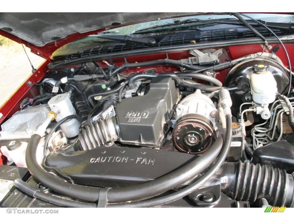 2003 Chevrolet S10 LS Regular Cab 2.2 Liter OHV 8V 4 Cylinder Engine Photo #38698667