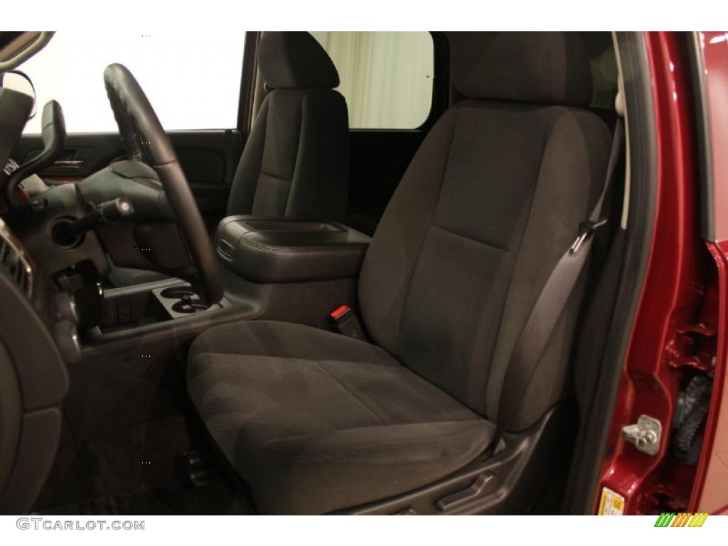 Ebony Interior 2007 Chevrolet Tahoe LT 4x4 Photo #38699695