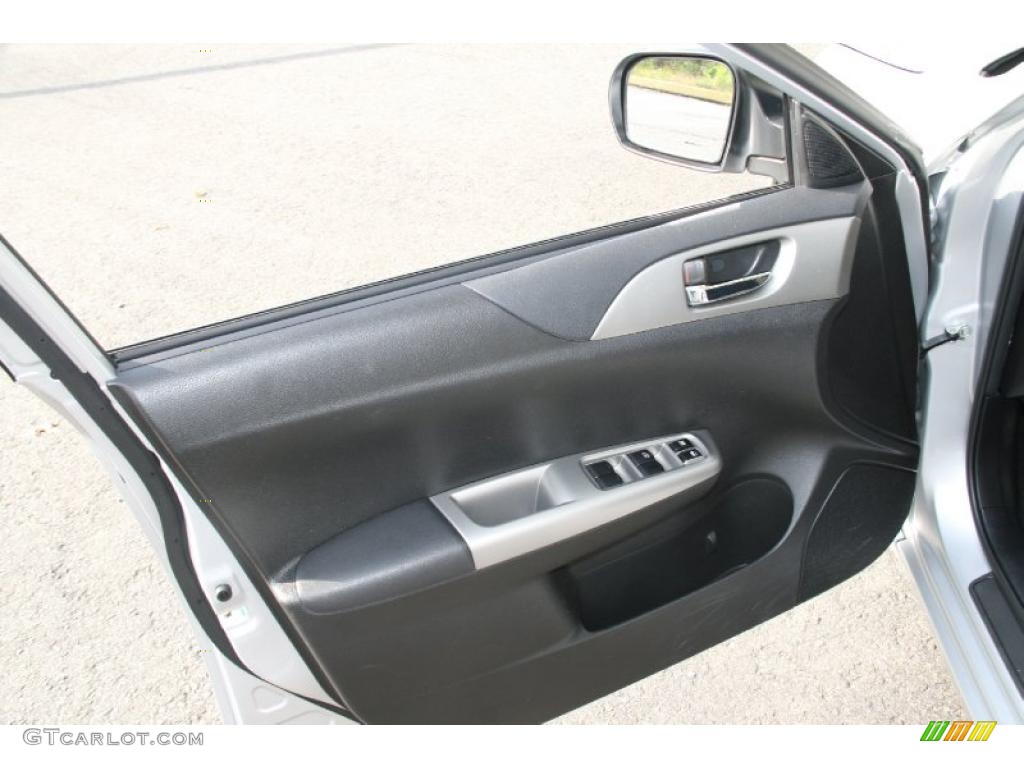 2010 Impreza 2.5i Premium Sedan - Spark Silver Metallic / Carbon Black photo #13