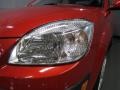Tropical Red - Rio LX Sedan Photo No. 4