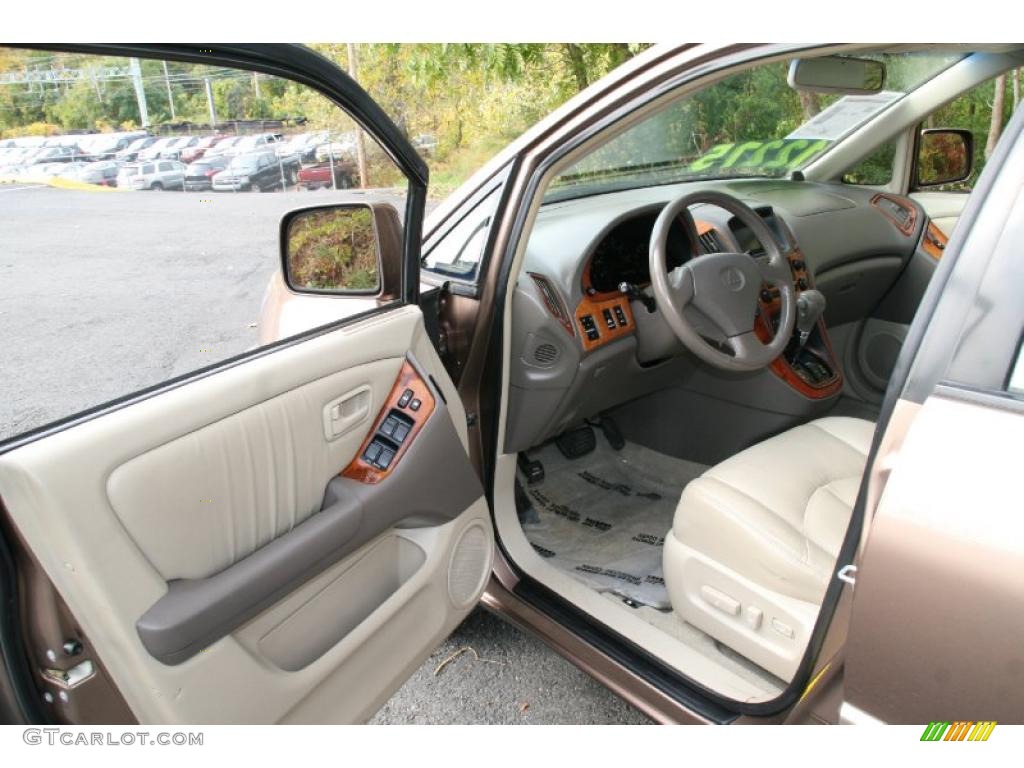 Ivory Interior 1999 Lexus RX 300 AWD Photo #38701551