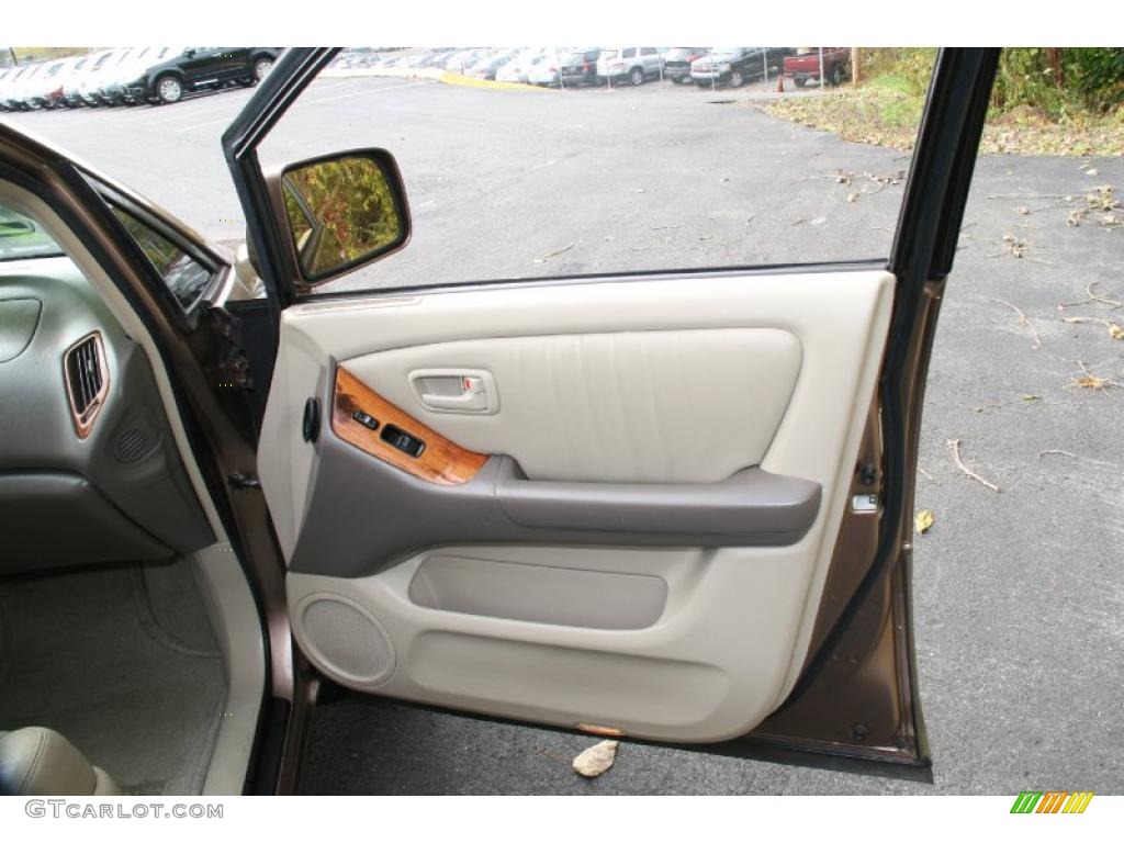 1999 Lexus RX 300 AWD Ivory Door Panel Photo #38701651