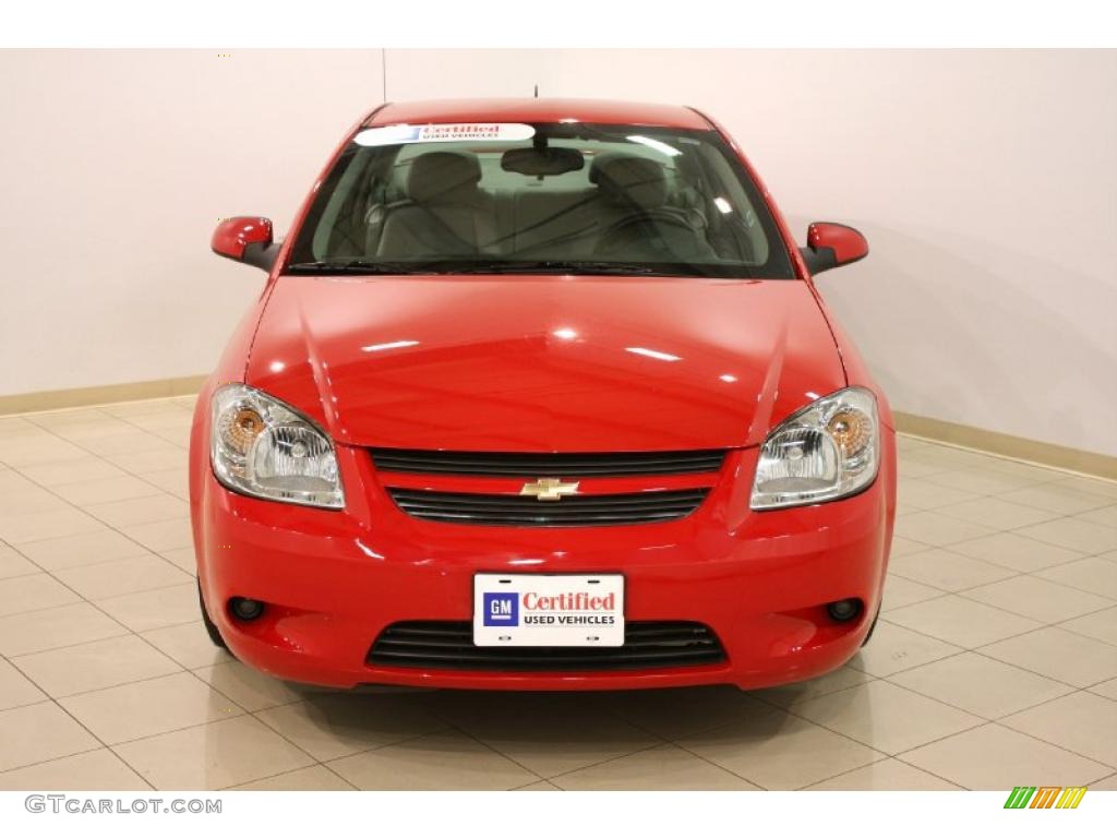 2010 Cobalt LT Coupe - Victory Red / Gray photo #2