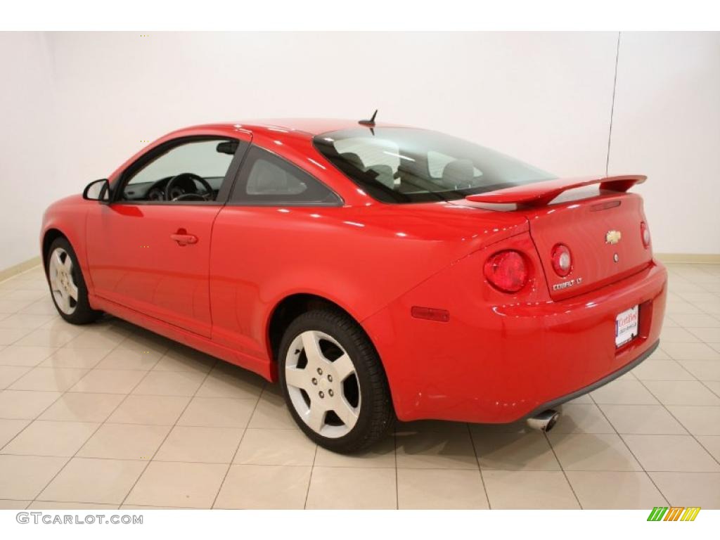 2010 Cobalt LT Coupe - Victory Red / Gray photo #5