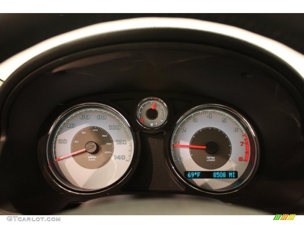 2010 Chevrolet Cobalt LT Coupe Gauges Photo #38702087