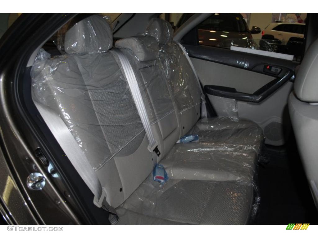 Stone Interior 2011 Kia Forte EX 5 Door Photo #38702175