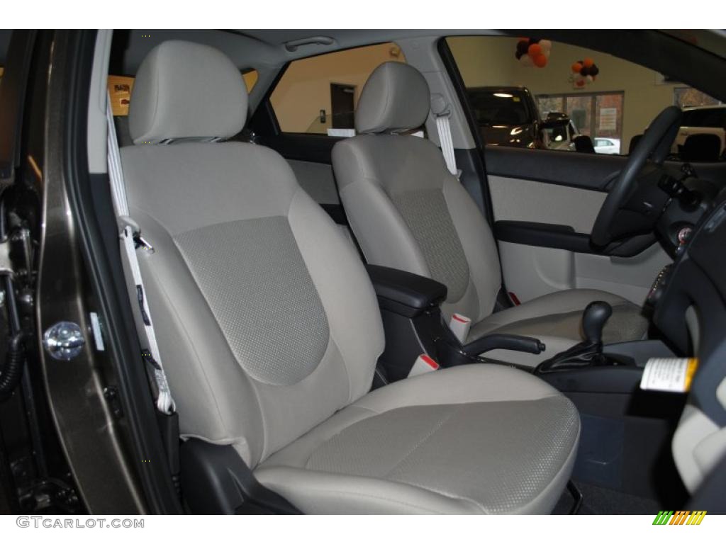 Stone Interior 2011 Kia Forte EX 5 Door Photo #38702203