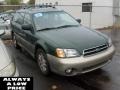 Timberline Green Pearl 2000 Subaru Outback Wagon