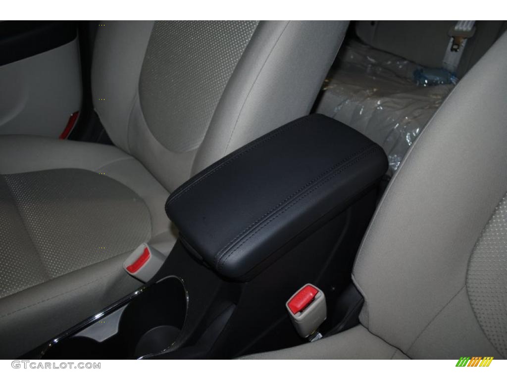 Stone Interior 2011 Kia Forte EX 5 Door Photo #38702507