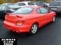 2001 Cardinal Red Hyundai Tiburon   photo #3