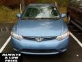 2007 Atomic Blue Metallic Honda Civic EX Coupe  photo #2