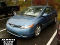 2007 Atomic Blue Metallic Honda Civic EX Coupe  photo #3