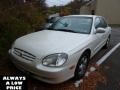 2001 White Pearl Hyundai Sonata   photo #1