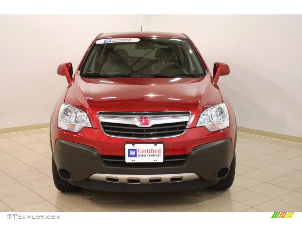 2010 VUE XE - Crystal Red Tintcoat / Gray photo #2
