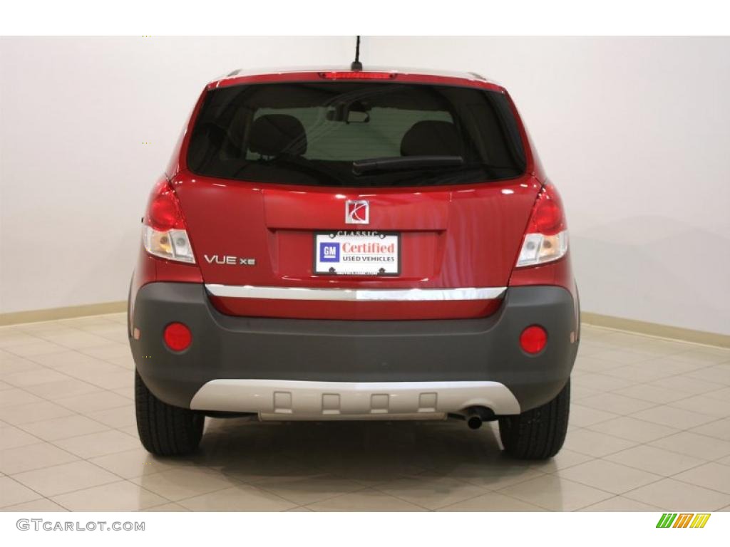2010 VUE XE - Crystal Red Tintcoat / Gray photo #6