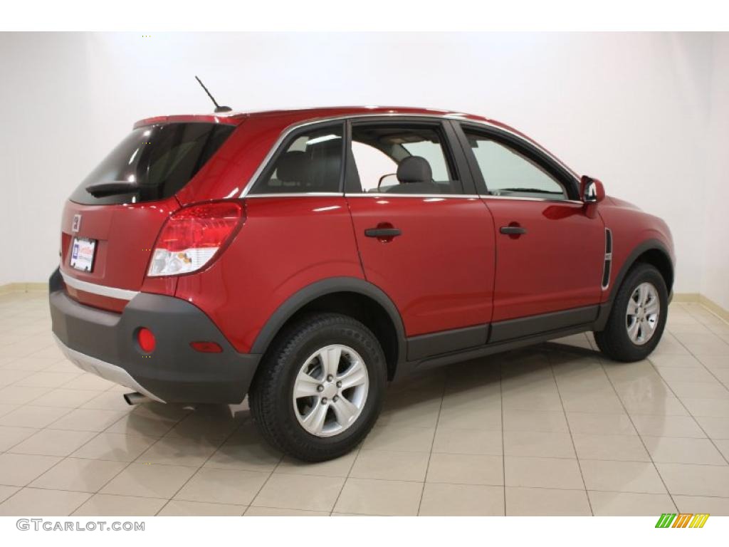 2010 VUE XE - Crystal Red Tintcoat / Gray photo #7