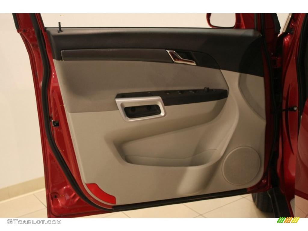 2010 VUE XE - Crystal Red Tintcoat / Gray photo #8
