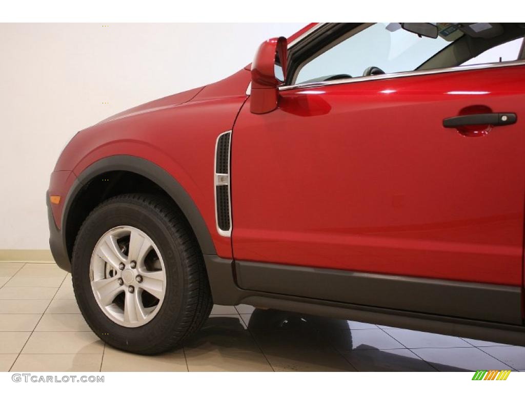 2010 VUE XE - Crystal Red Tintcoat / Gray photo #25