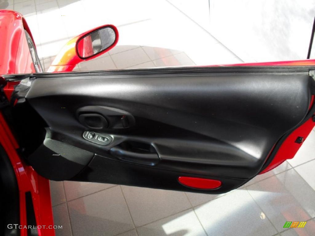 2000 Corvette Coupe - Torch Red / Black photo #13