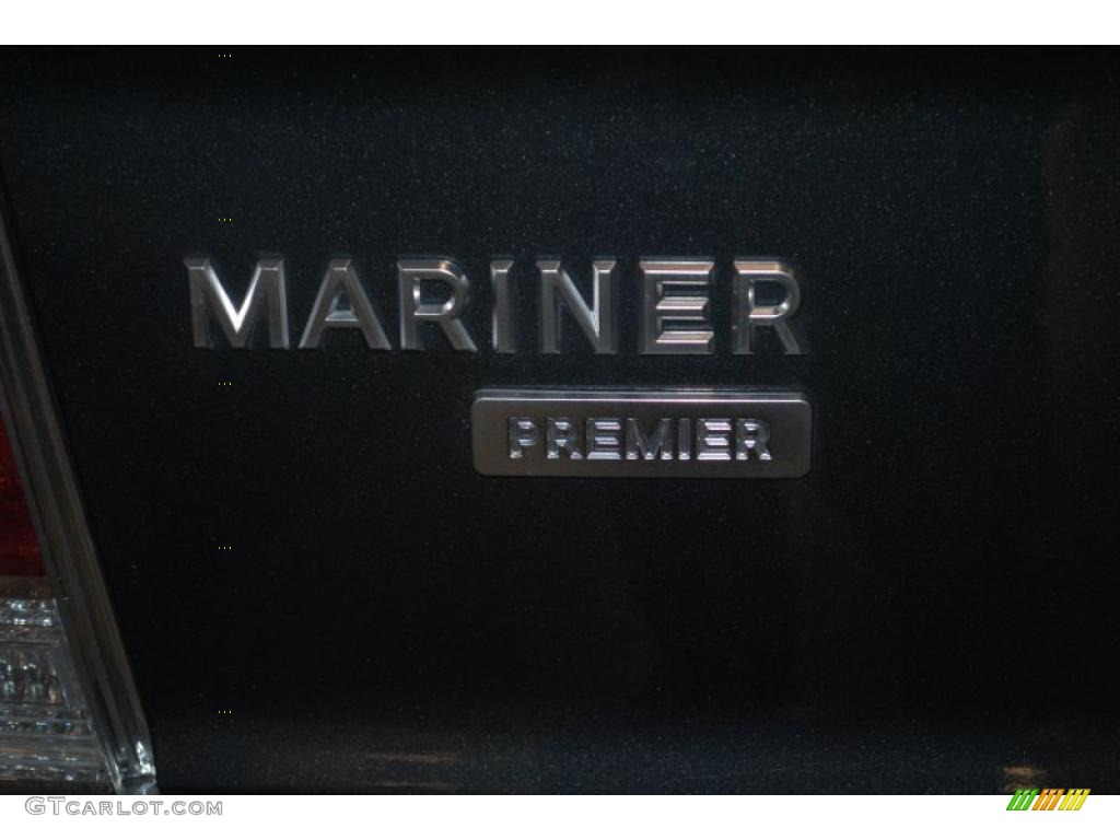 2008 Mariner V6 Premier 4WD - Black Pearl Slate / Stone photo #55