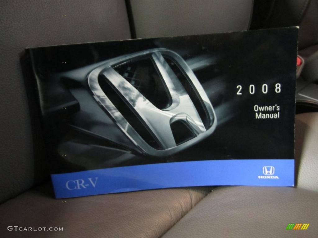 2008 CR-V EX-L 4WD - Whistler Silver Metallic / Gray photo #19