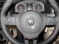 Sandstone 2011 Volkswagen Tiguan SE Steering Wheel