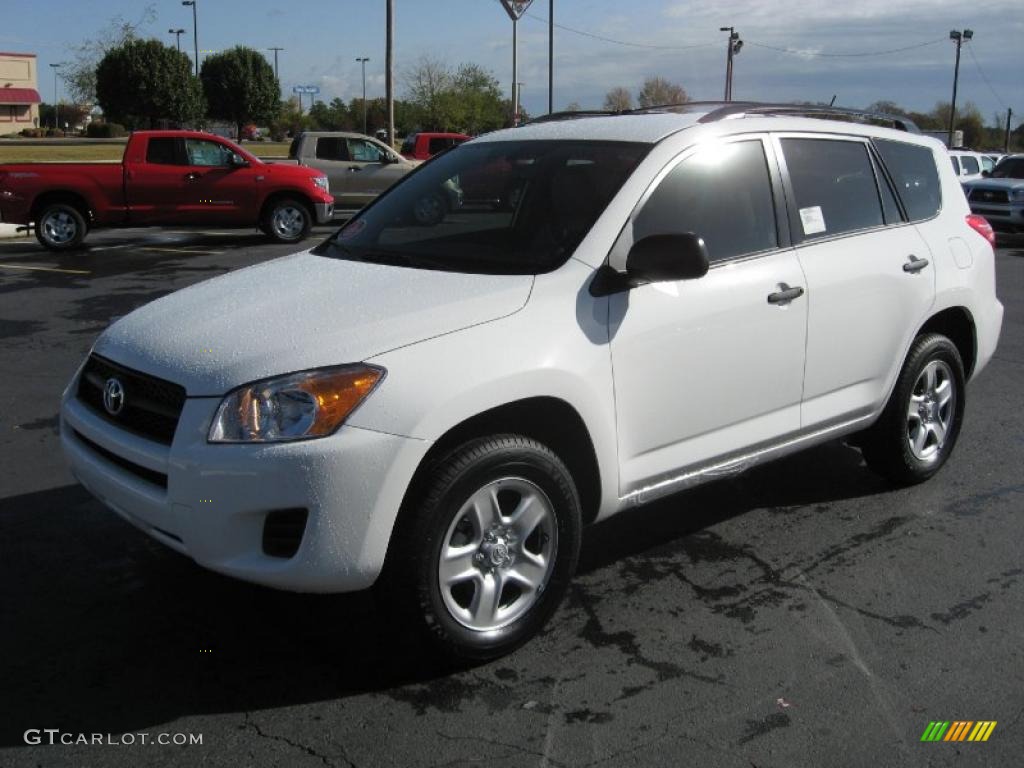 2011 RAV4 I4 - Super White / Ash photo #3